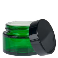 Glazen potje 30ml groen met inzetdeksel UNiTWIST Glazen potje 30ml groen met inzetdeksel UNiTWIST