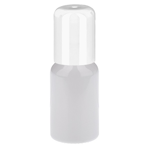 10 ml roll-on fles wit STD WhiteLine UT18/10