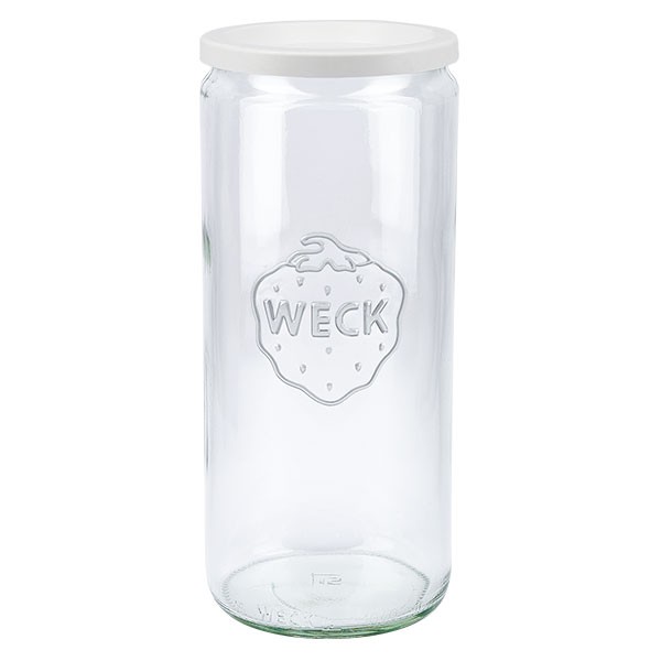 WECK-cilinderglas 1040ml met vershouddeksels