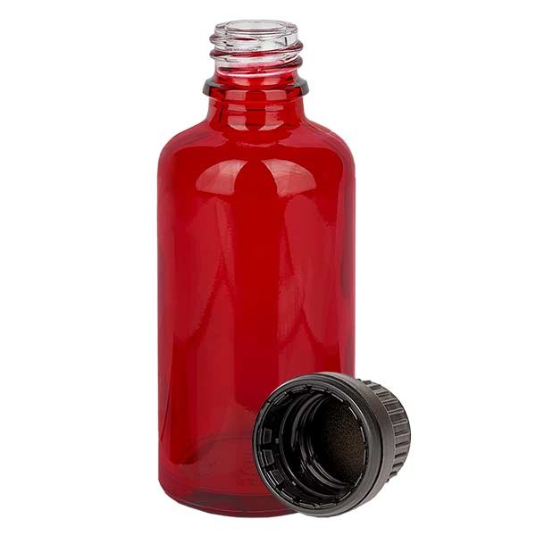 50 ml fles 11 mm, schroefsluiting met garantielsluiting (OV), RedLine UT18/50 UNiTWIST