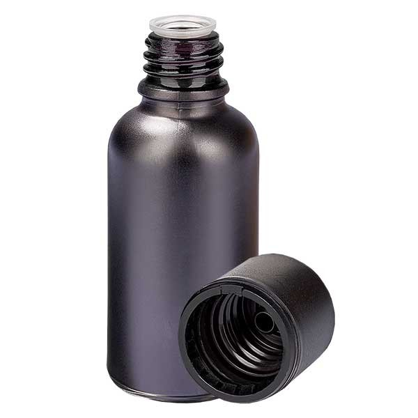 30 ml fles 6 mm, schroefsluiting met garantiesluiting (OV), BlackLine UT18/5 UNiTWIST