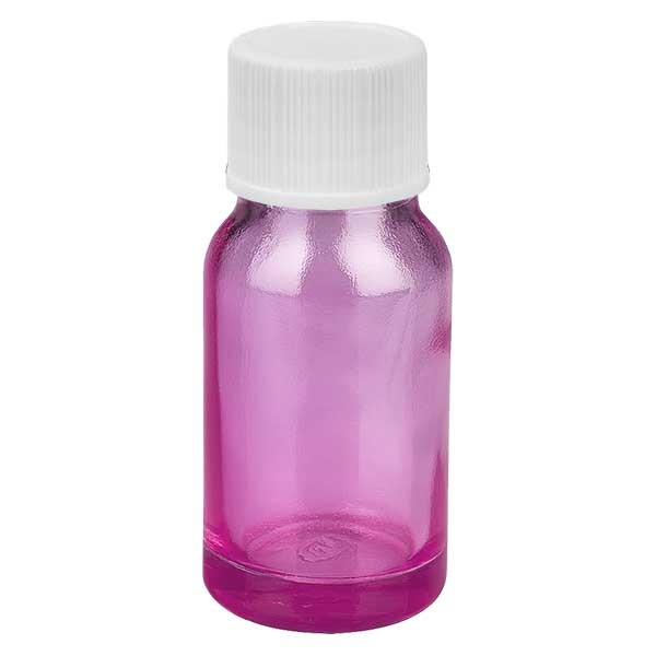 10 ml flesje 11 mm schroefdop wit met standaarddop PurpleLine UT18/10
