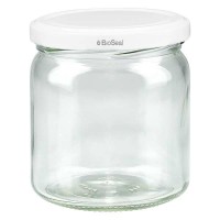 UNiTWIST Runda 408 ml avec couvercle Twist-Off blanc TO82 UNiTWIST Runda 408 ml avec couvercle Twist-Off blanc TO82