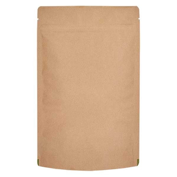 Sachet vertical en papier kraft marron (capacité : environ 100g / 120x200)