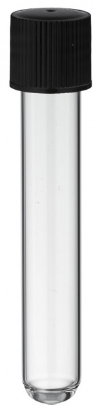 Reageerglas 100x16mm borosilicaatglas met schroefdraad en schroefdop