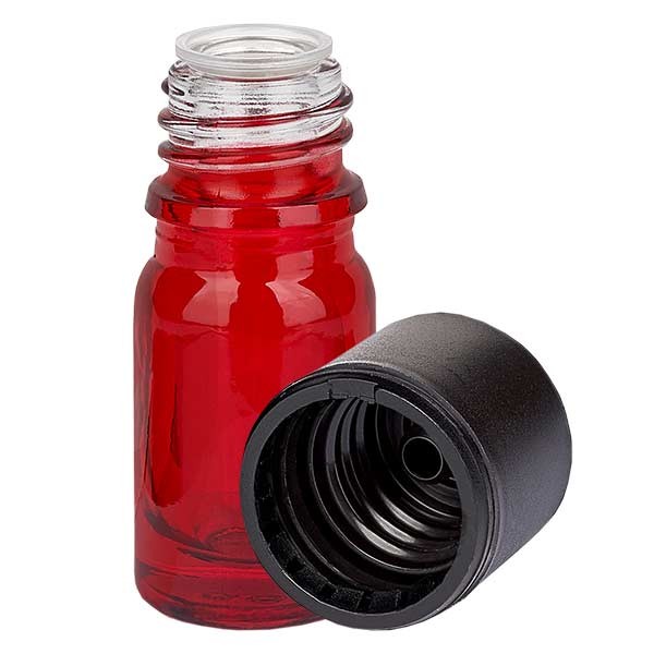 5 ml fles 6 mm, schroefsluiting met garantielsluiting (OV), RedLine UT18/50 UNiTWIST