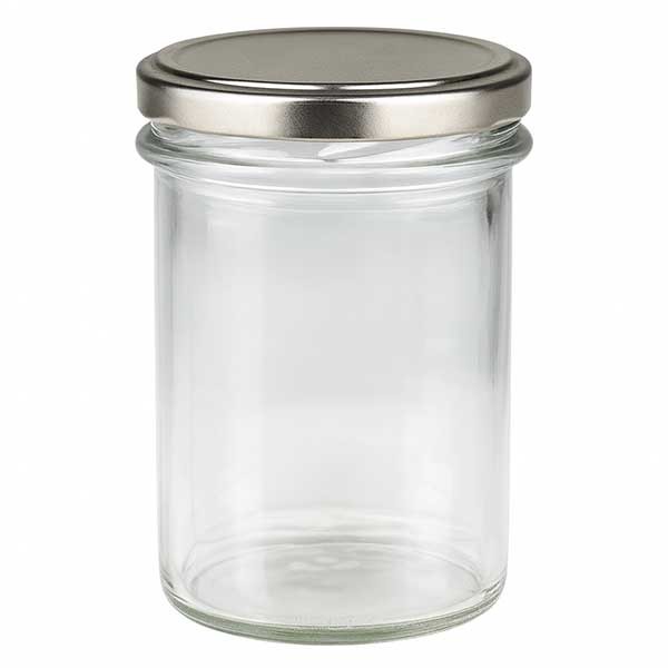 230ml beker met BasicSeal deksel zilver UNiTWiST