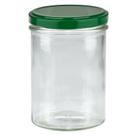 Verre renversé 435ml + couvercle BasicSeal vert UNiTWIST Verre renversé 435ml + couvercle BasicSeal vert UNiTWIST