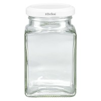 UNITWIST Treta 260ml met wit Twist-Off deksel TO58 UNITWIST Treta 260ml met wit Twist-Off deksel TO58