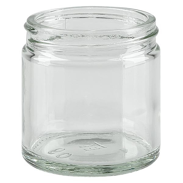 Glazen pot 60ml helder glas 51mm/R3, zonder sluiting
