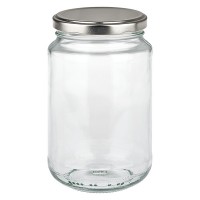375ml pot rond avec couvercle BasicSeal argent UNiTWiST 375ml pot rond avec couvercle BasicSeal argent UNiTWiST