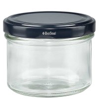 180ml pot renversé avec couvercle BioSeal noir UNiTWIST 180ml pot renversé avec couvercle BioSeal noir UNiTWIST