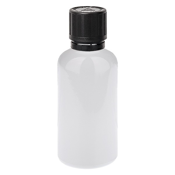 50 ml druppelflesje 1 mm s. OV KiSi Bli WhiteL. UT18/50