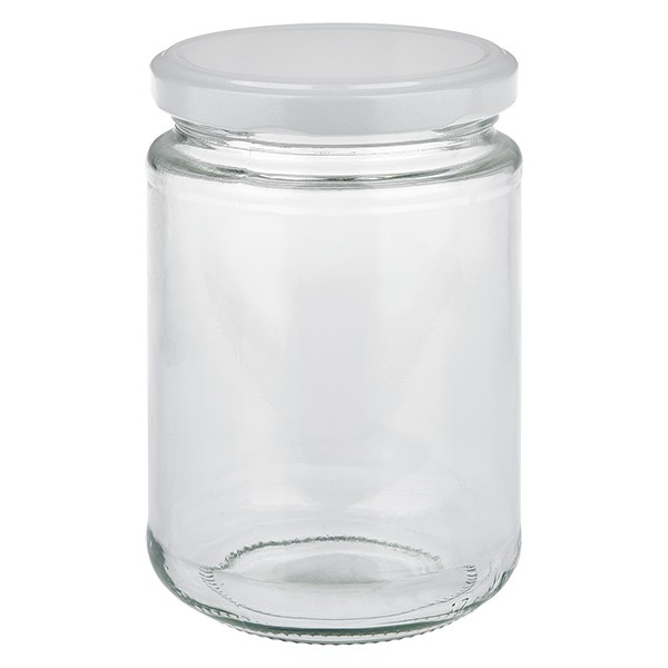 Twist-Off glazen potten lossen onderdelen 390ml ronderand glas