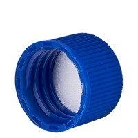 Preview: Schroefsluiting blauw met PE inzet, S20x3 Preview: Schroefsluiting blauw met PE inzet, S20x3