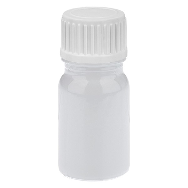 Flacon compte-gouttes de 5 ml, 0,9 mm, blanc, STD WhiteLine UT18/5
