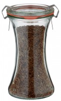 Idee voor een glazen kruidenpotje: Glazen WECK delicatessenpot 200 ml Idee voor een glazen kruidenpotje: Glazen WECK delicatessenpot 200 ml