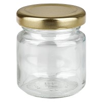 53ml pot rond avec couvercle BasicSeal or UNiTWIST 53ml pot rond avec couvercle BasicSeal or UNiTWIST