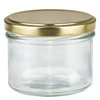 Verre renversé de 180ml avec couvercle BasicSeal or UNiTWIST Verre renversé de 180ml avec couvercle BasicSeal or UNiTWIST