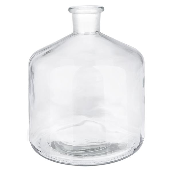 Bouteille de stockage 2000 ml en verre clair