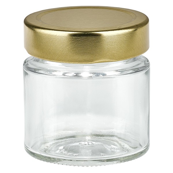 135ml pot rond avec couvercle BasicSeal gold deep UNiTWiST