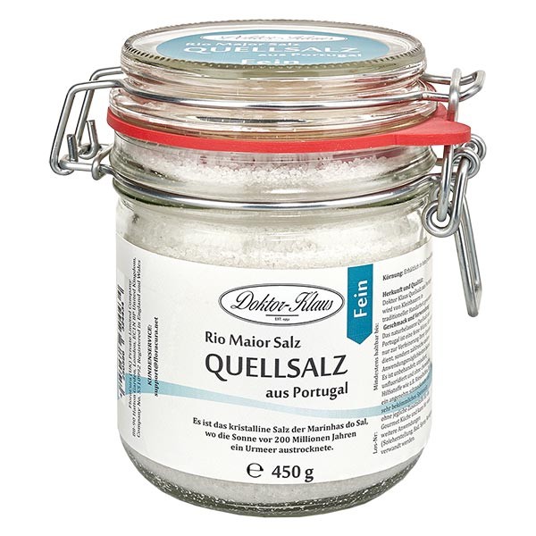 Sel de source 450 g (sel gourmet) du Portugal