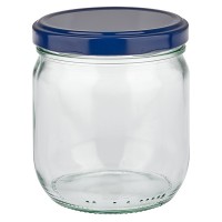 Twist-Off glazen potten lossen onderdelen 425ml ronderand glas Twist-Off glazen potten lossen onderdelen 425ml ronderand glas