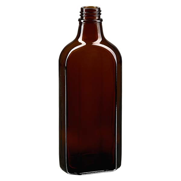 Flasque brune de 200 ml au goulot DIN 22