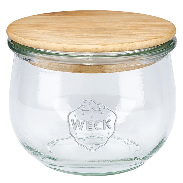 Bocal tulipe WECK 580 ml avec couvercle