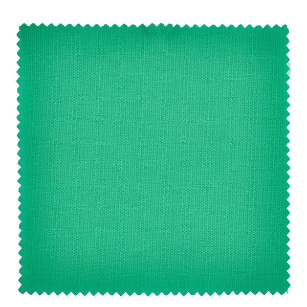 1 stoffen bekleding 120x120 mm groen voor deksel diameter 43-100 mm