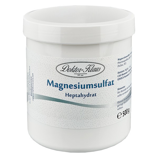 500 g Doktor-Klaus magnesiumsulfaat 7-hydraat