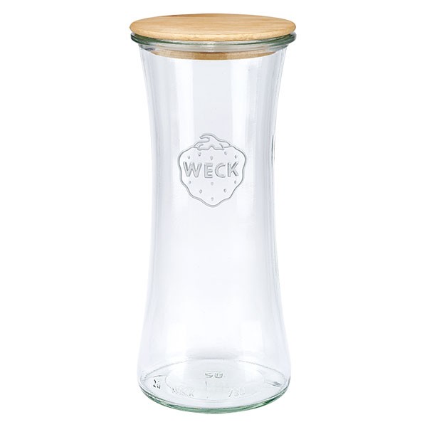 WECK-delicatessenglas 700ml met hout deksel