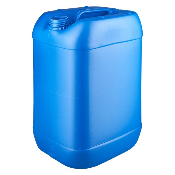 Canister 25 liter blauw zonder sluiting