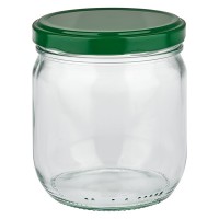 Twist-Off glazen potten lossen onderdelen 425ml ronderand glas Twist-Off glazen potten lossen onderdelen 425ml ronderand glas