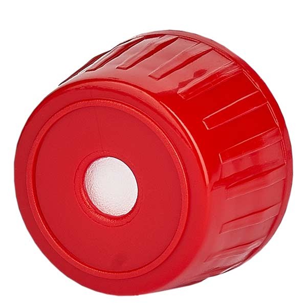 Ontgassingssluiting 28 mm rood