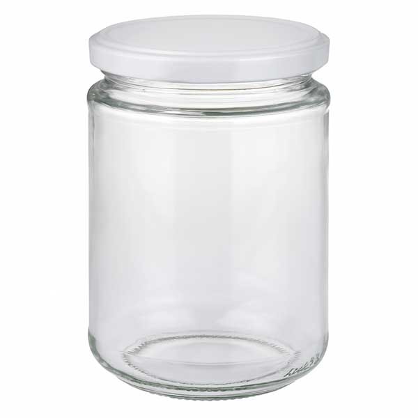 Twist-Off glazen potten lossen onderdelen 390ml ronderand glas