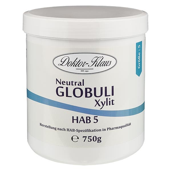 750g Neutral Globuli HAB5 van xylitol (suikervrij)