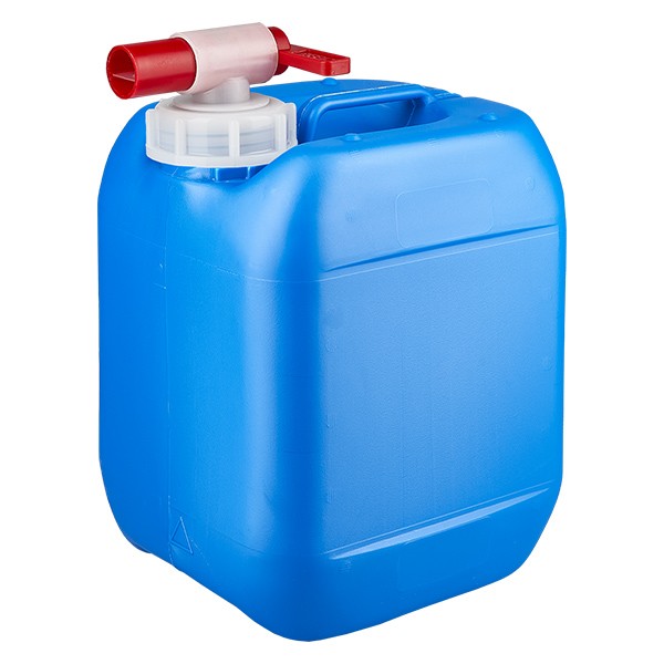 Canister 5 liter blauw met aftapkraan