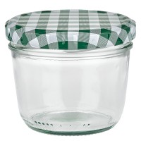 Verre renversé 230ml + couvercle BasicSeal vert/blanc UNiTWiST Verre renversé 230ml + couvercle BasicSeal vert/blanc UNiTWiST
