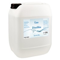 Preview: 20 liter gedestilleerd water - Aqua dest in blanke premium jerrycan van Doktor Klaus Preview: 20 liter gedestilleerd water - Aqua dest in blanke premium jerrycan van Doktor Klaus