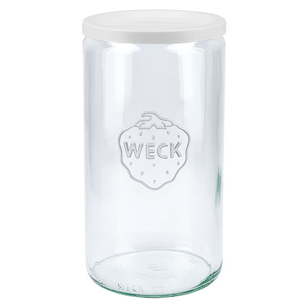WECK-cilinderglas 1590ml met vershouddeksels