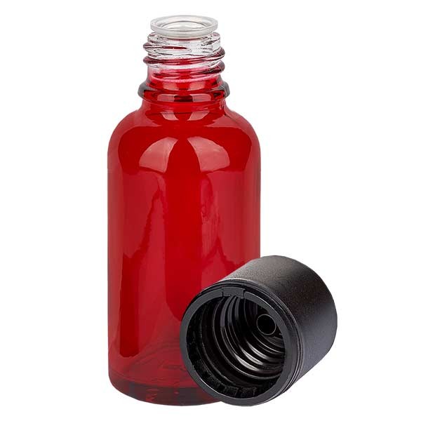 30 ml fles 3 mm, schroefsluiting met garantielsluiting (OV), RedLine UT18/50 UNiTWIST