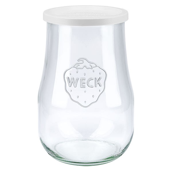 WECK-tulpglas 1750ml met vershouddeksels