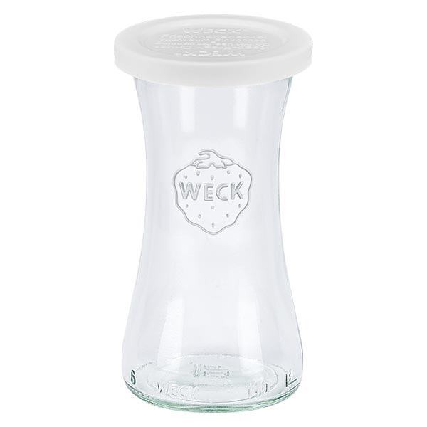 100ml delicatessenpot met vershouddeksel WECK RR40