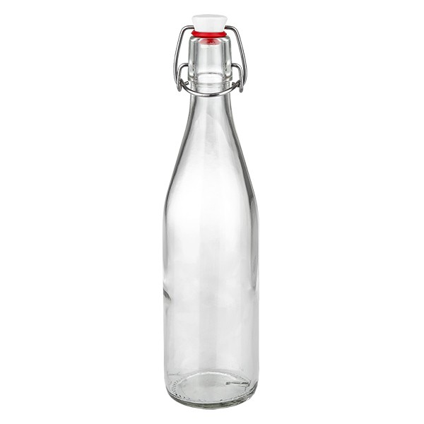 500ml glazen fles + draaidop PVC UNiTWIST