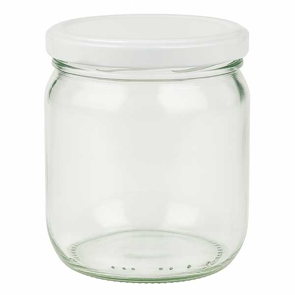 Twist-Off glazen potten lossen onderdelen 425ml ronderand glas