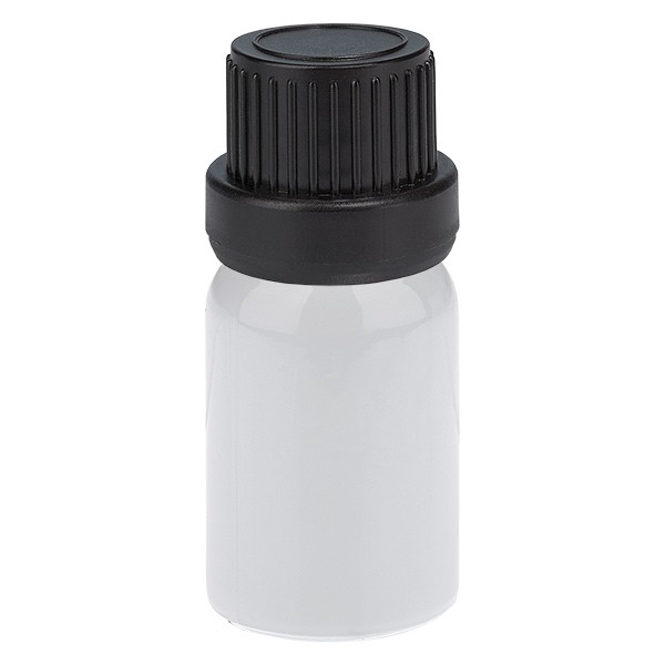 Flacon compte-gouttes 5 ml 2 mm noir OV WhiteLine UT18/5