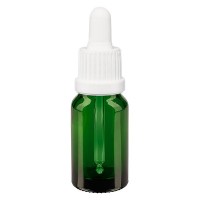 Pipetfles groen 10ml, pipet wit VR Pipetfles groen 10ml, pipet wit VR