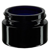 Cosmeticapot violetglas 30ml, zonder sluiting Cosmeticapot violetglas 30ml, zonder sluiting