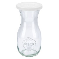 WECK-sapfles 290ml met vershouddeksel WECK-sapfles 290ml met vershouddeksel